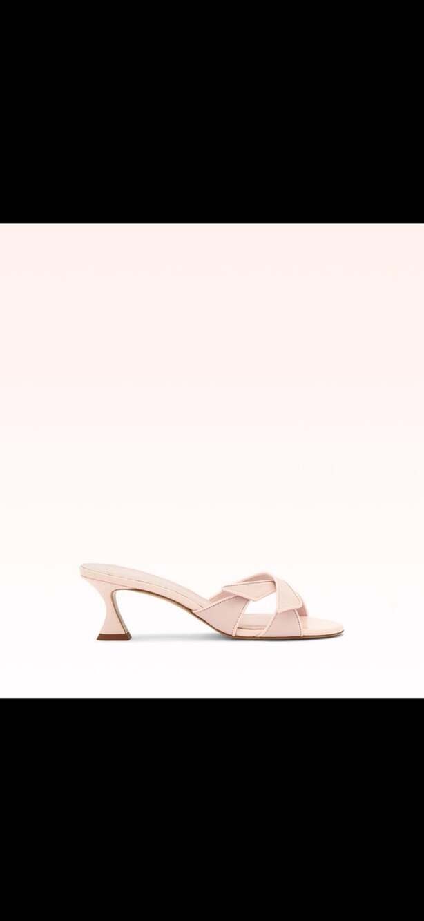 Alexandre Birman Tita Cross 60 Frost Pink Sandals IT 36.5 – MSRP $695 – BNIB